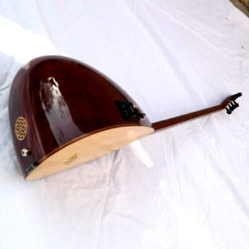 Juniper Long Neck Saz Baglama With Equalizer Free Case j1