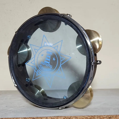 Riq Tef Tambourine Marine W / Cymbals vgso