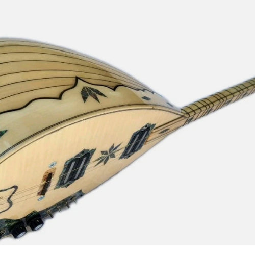 Electric Electro Long Neck Saz Baglama Free Case e22