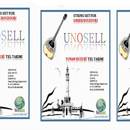 3 X String Set For Greek String Instrument Bouzouki