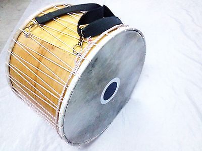 22 " TURKISH PERCUSSION DRUM DAVUL ANIMAL SKIN NEW - unosell music instruments