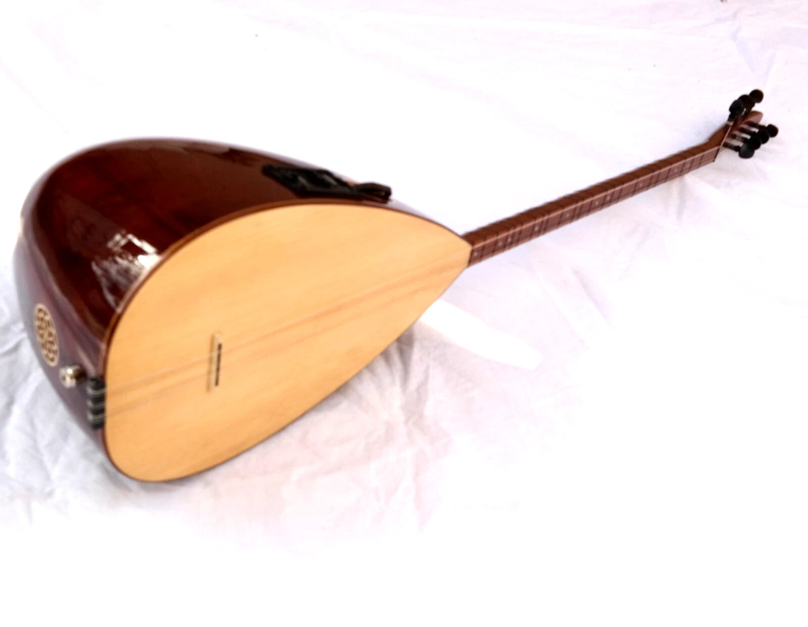 Juniper Long Neck Saz Baglama With Equalizer Free Case j1