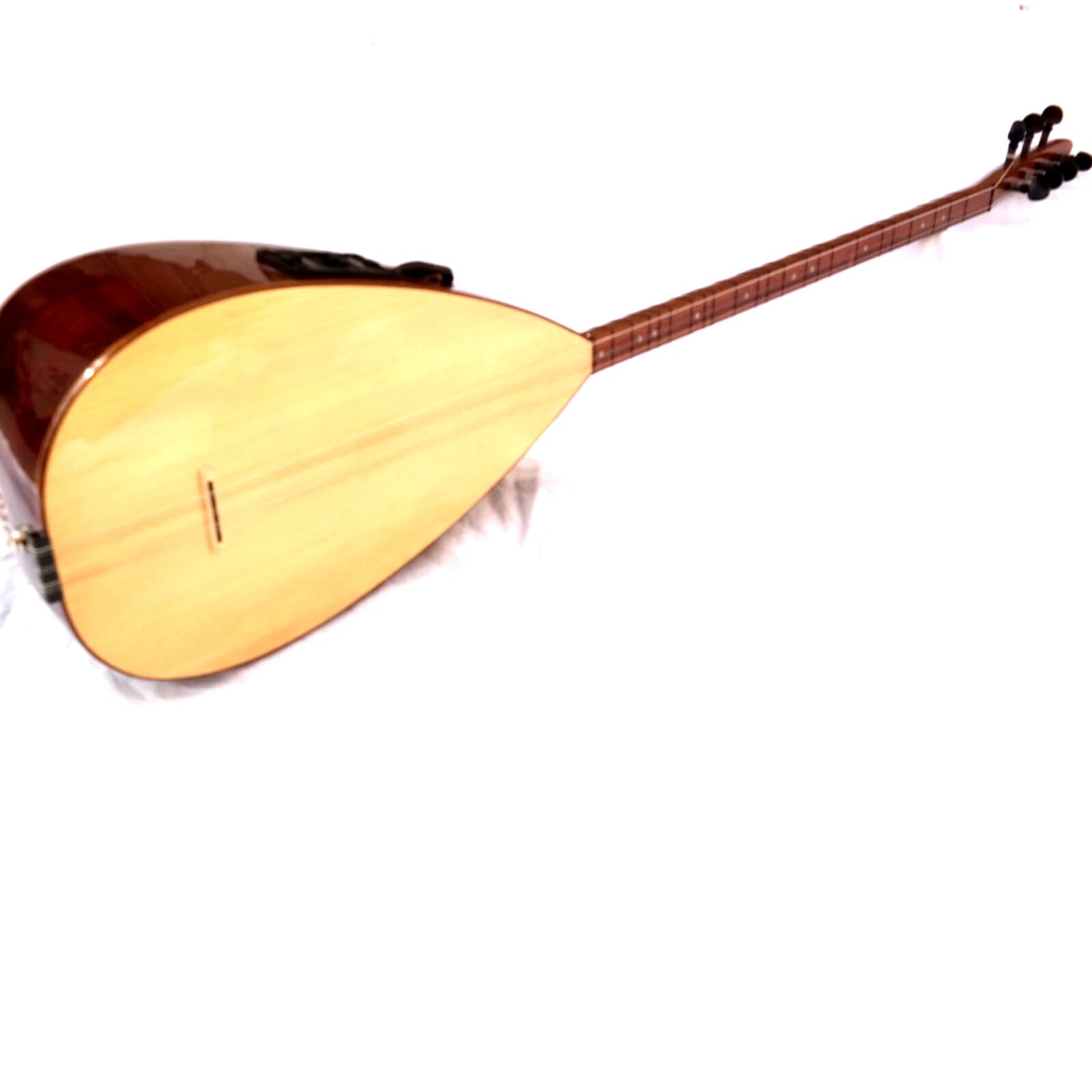 Juniper Long Neck Saz Baglama With Equalizer Free Case j1