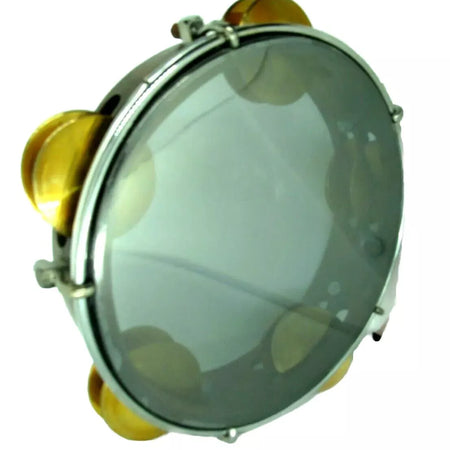 Riq Tef Tambourine Marine W / Cymbals vg3