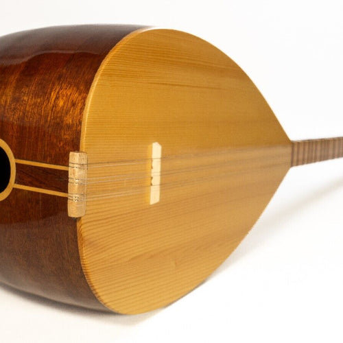 Turkish Mahogany Long Neck Saz Baglama  With Free Case