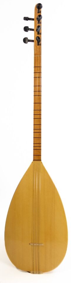 Turkish Mahogany Short Neck Saz Baglama