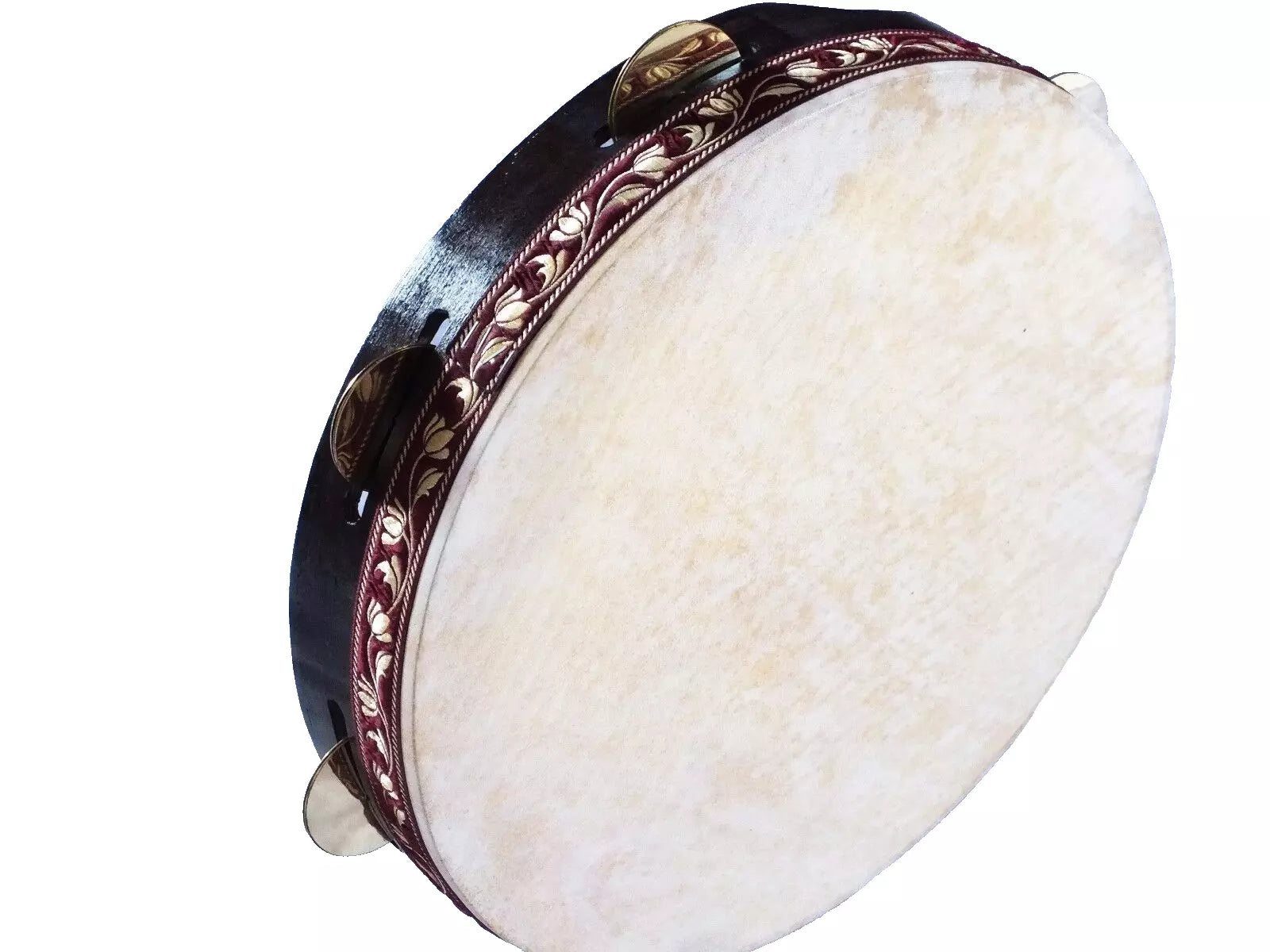 Frame Drum Daf With Cymbals