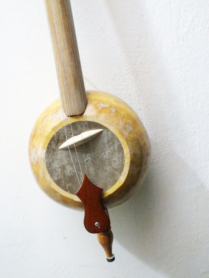 4 Courses Gourd Kabak Kemane Kemence W/ Bag sd3