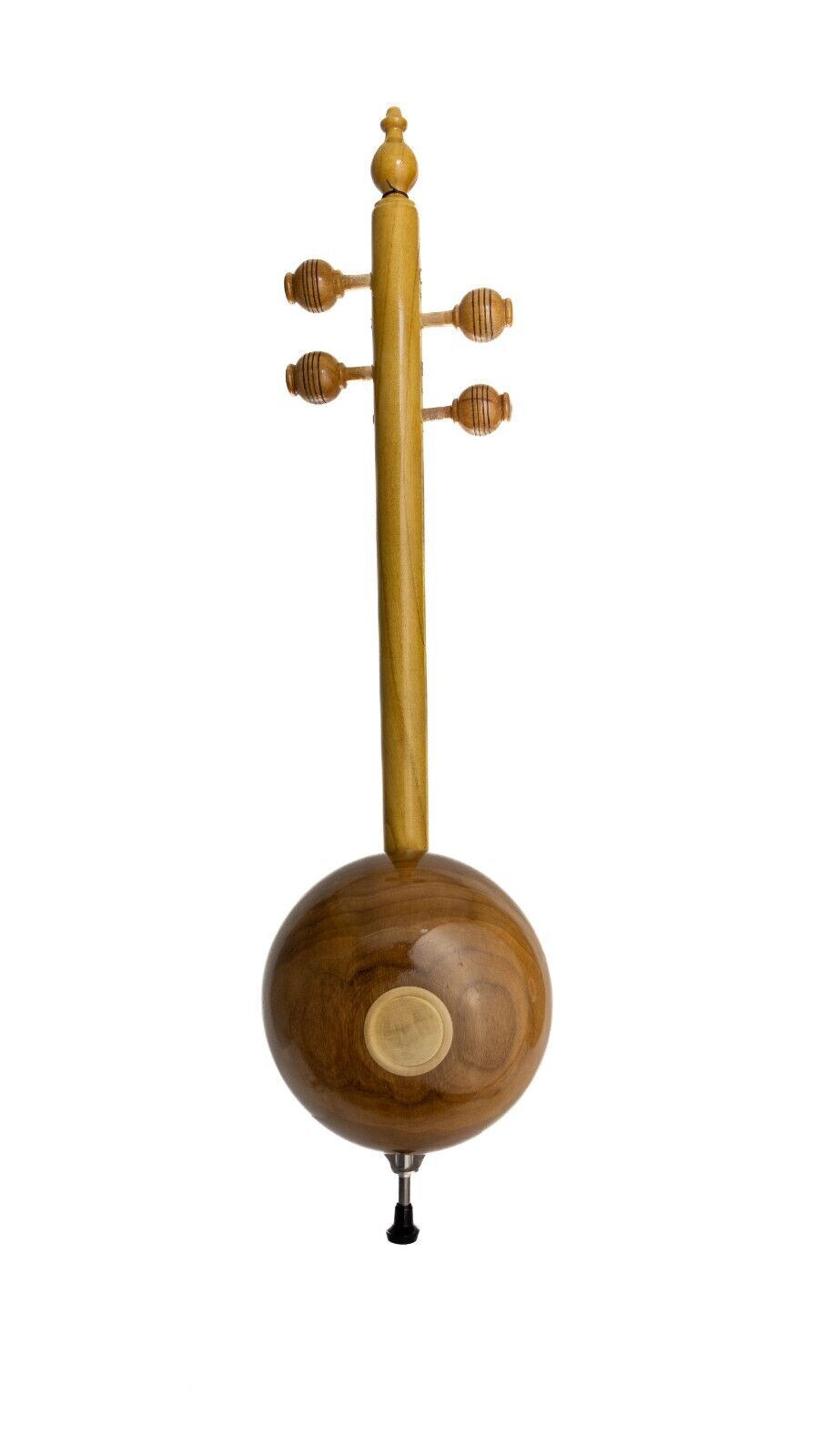 Quality Carved Walnut Wooden Kemane Kamanche Kemence W/ Bag AL87