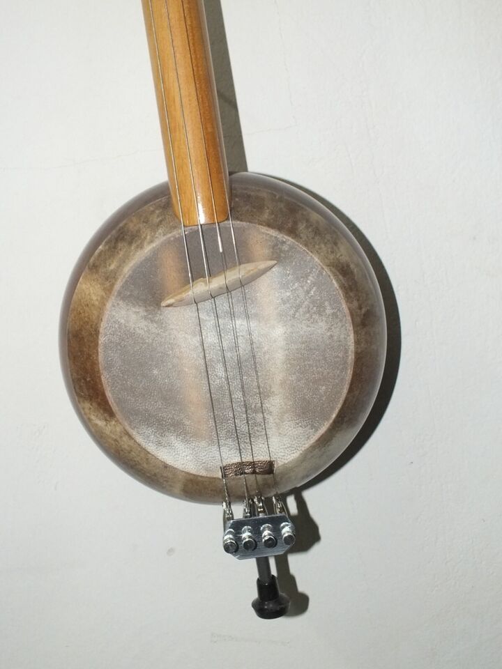 Quality Carved Walnut Wooden Kemane Kamanche Kemence W/ Bag AL87