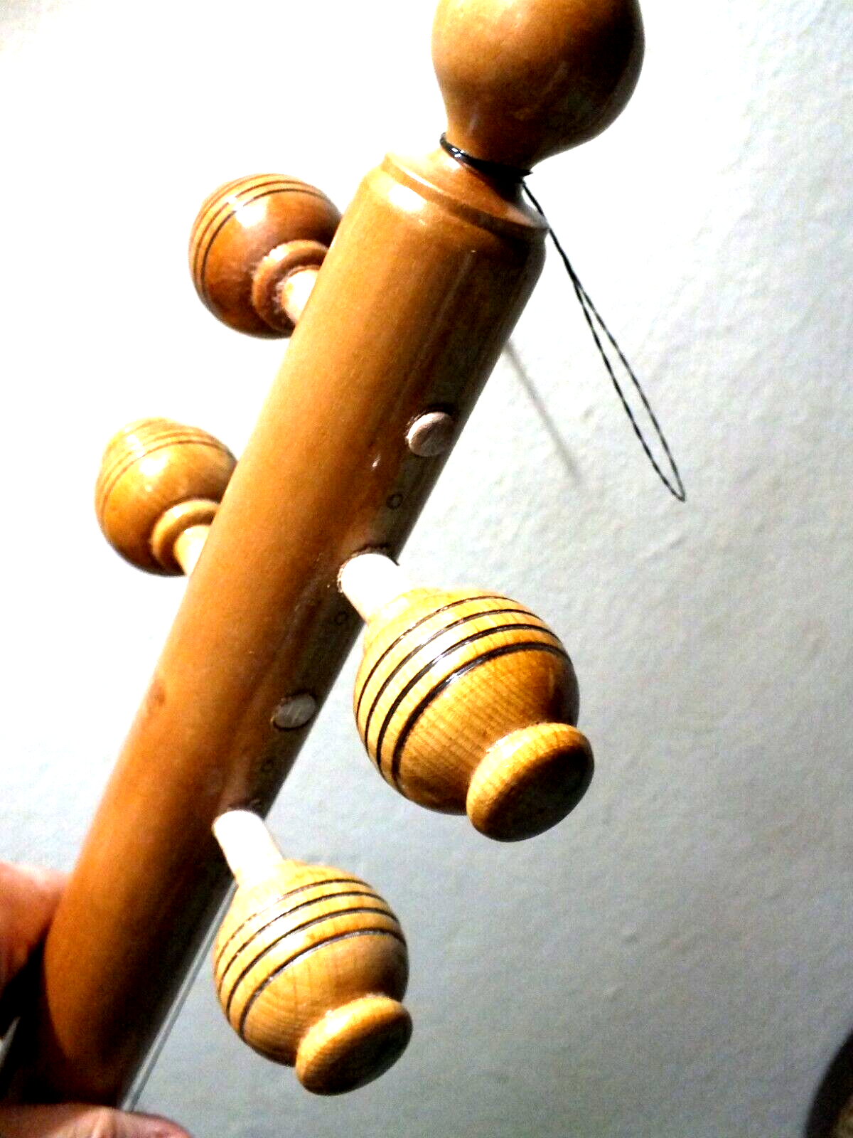 Quality Carved Walnut Wooden Kemane Kamanche Kemence W/ Bag Ag1