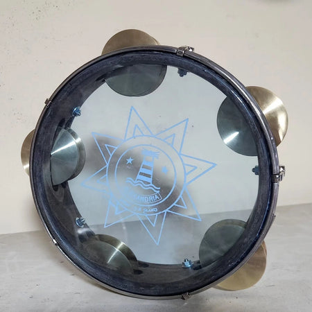 Riq Tef Tambourine Marine W / Cymbals vgso