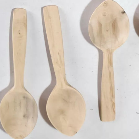 Boxwood Spoons for Folk Dancing
