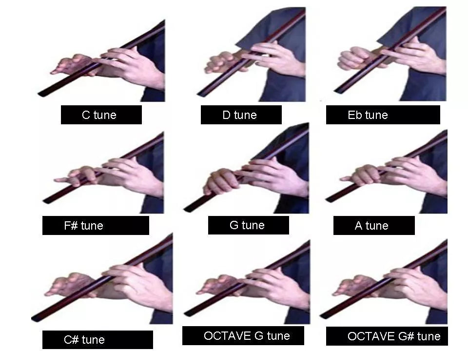 Turkish Woodwind Plastic Nay Ney Set Total 13
