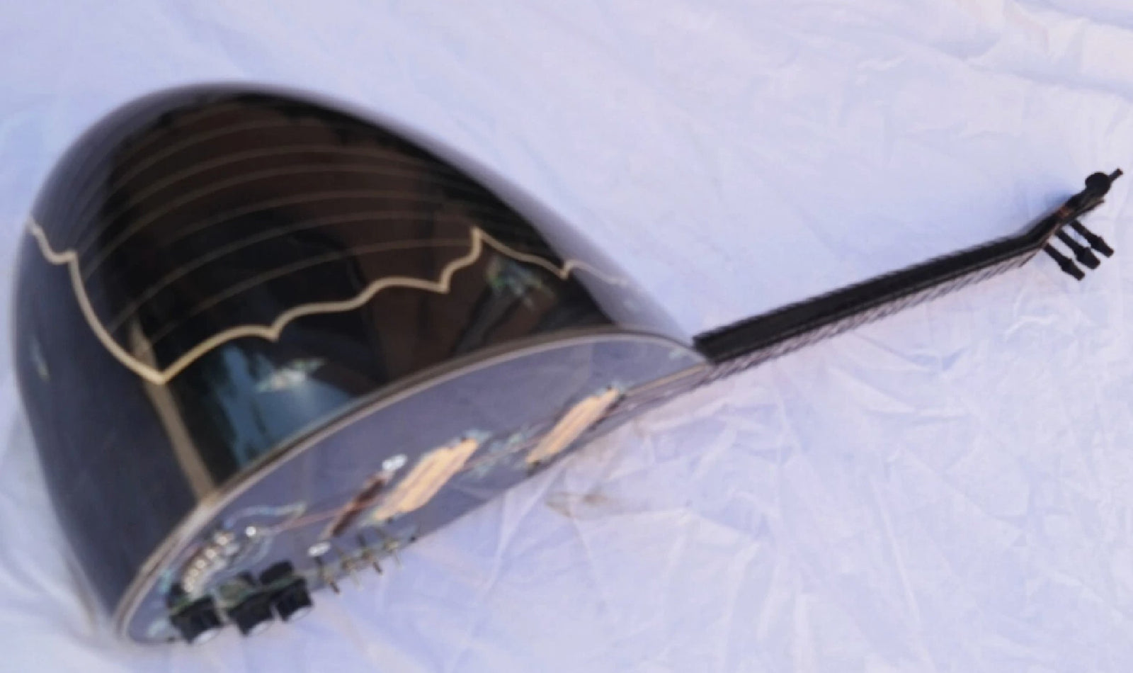 Electric Electro Long Neck Saz Baglama Free Case e11