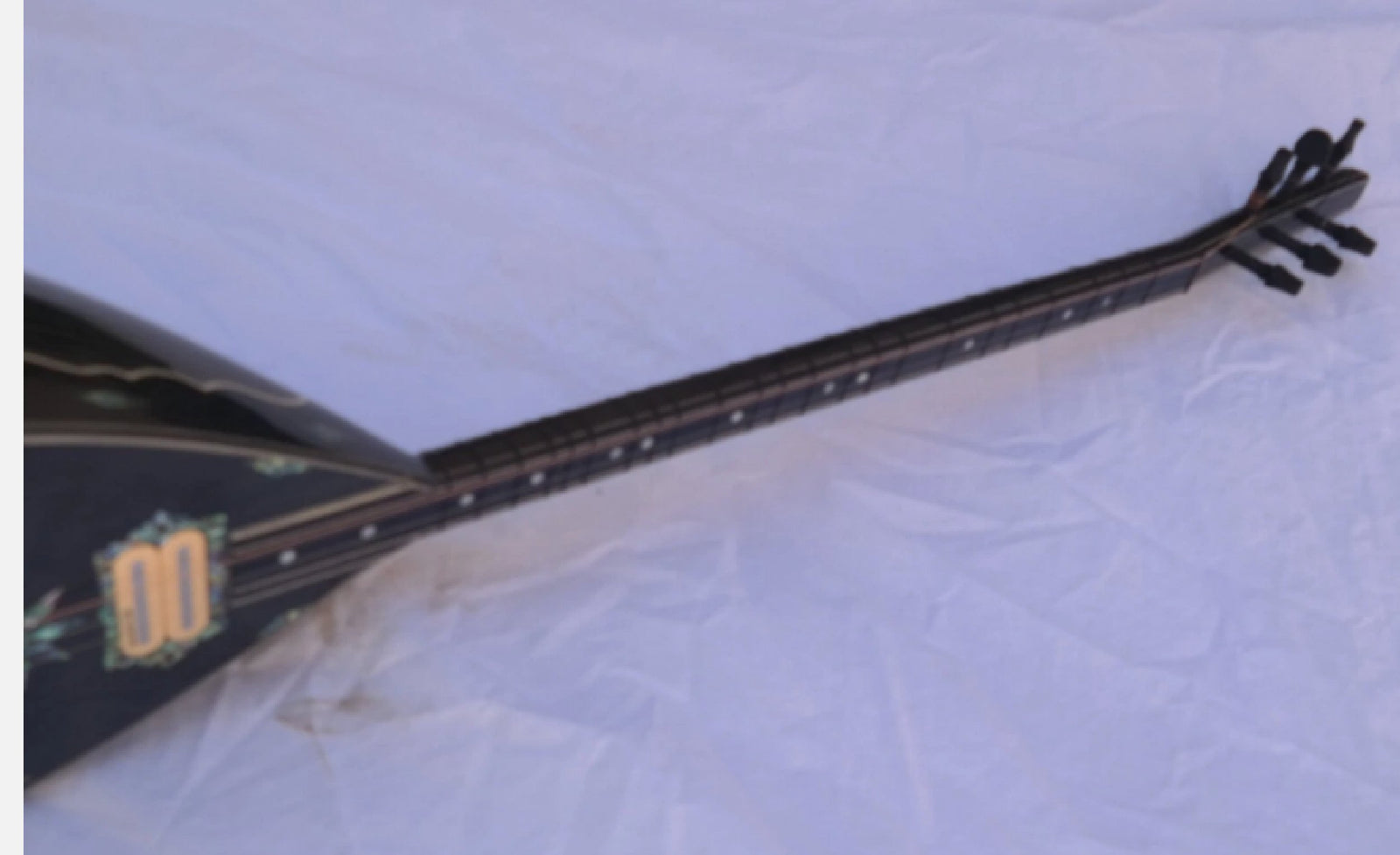 Electric Electro Long Neck Saz Baglama Free Case e11