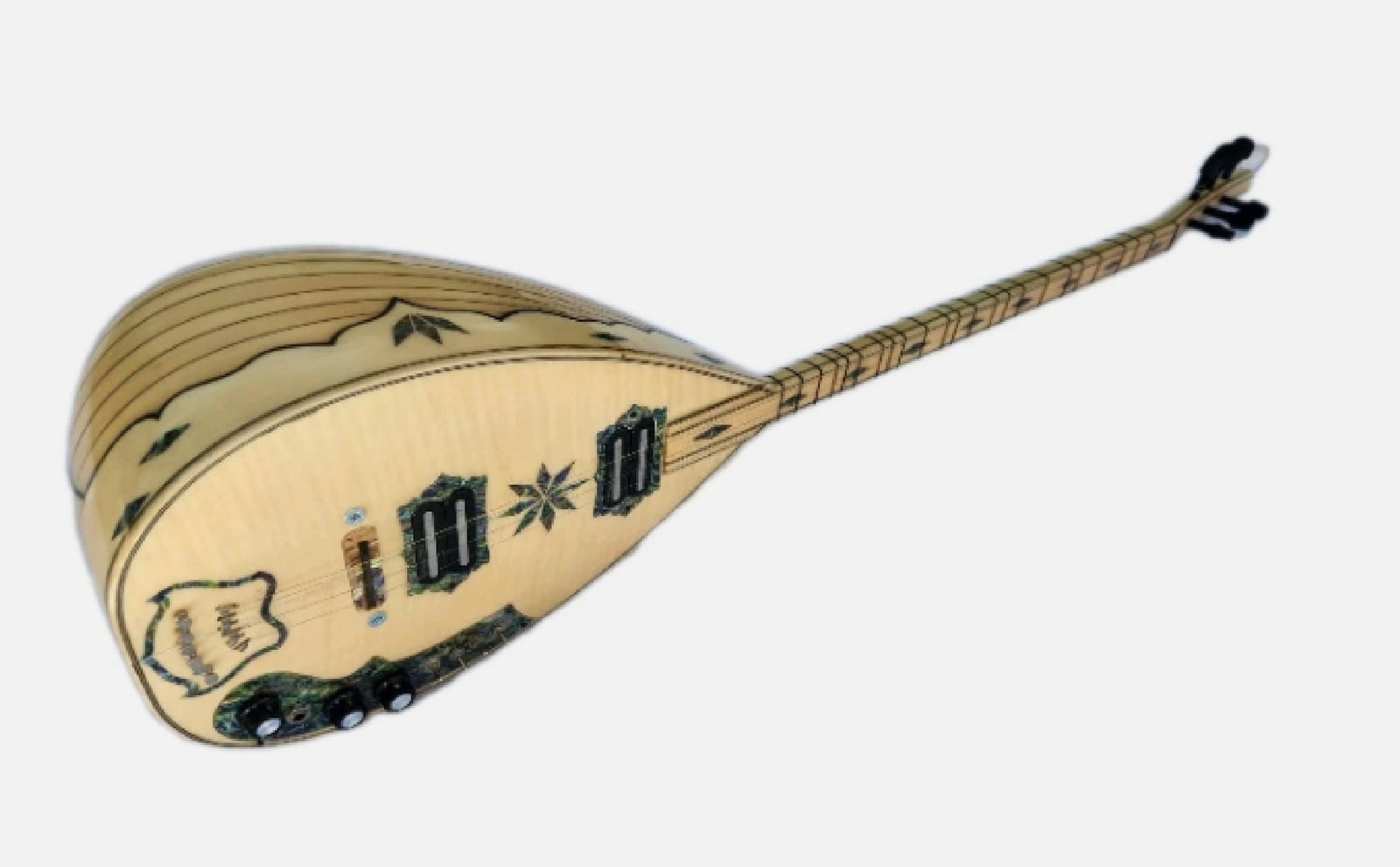 Electric Electro Long Neck Saz Baglama Free Case e22