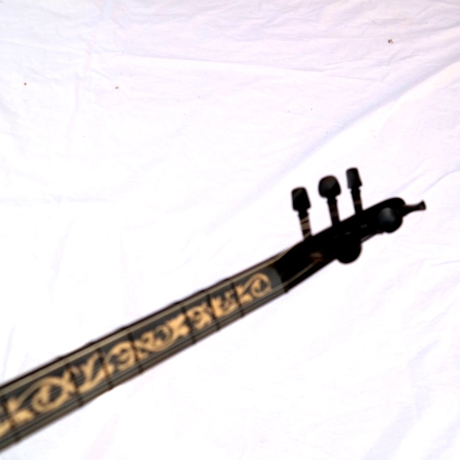 Mulberry Long Neck Saz Baglama With Equalizer Free Case m1