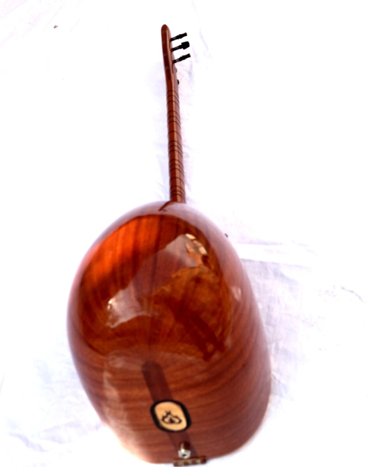 Mahohani 45cm Short Neck Saz Baglama With Equalizer Free Case s1a