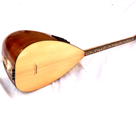 Mulberry Long Neck Saz Baglama With Equalizer Free Case m1