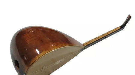 Turkish Mulberry Short Neck Saz Baglama With Free Case mb1