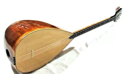 Turkish Mulberry Short Neck Saz Baglama With Free Case mb1