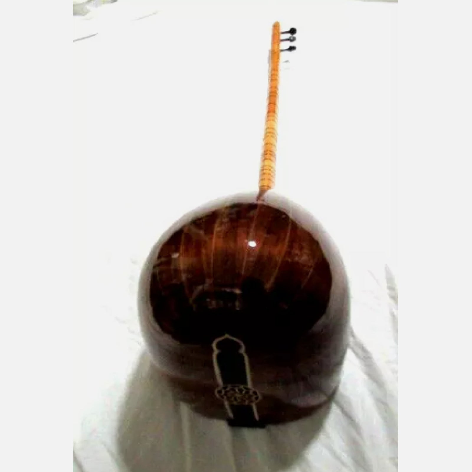 Walnut Long Neck Saz Baglama With Free Case wl1