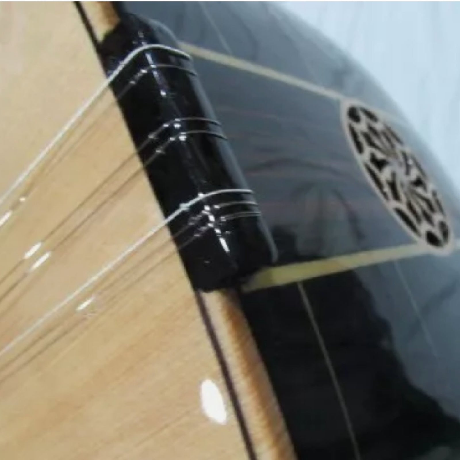 Left Handed Long Neck Saz Baglama With Free Case lr1a