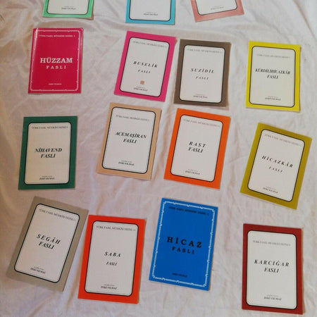 15 Turkish Classical Music Lyric Composition Of Books By Zeki Yilmaz - Unosell Muzik Enstrumanlari