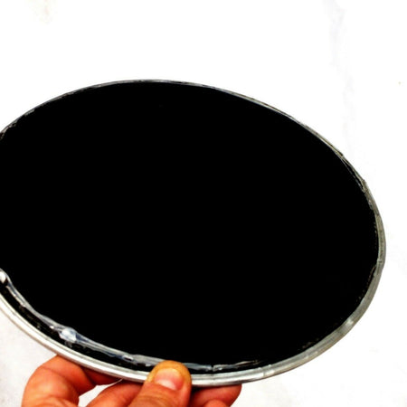 9.5 " Black Color Plastic Skin For 24 Cm Drum