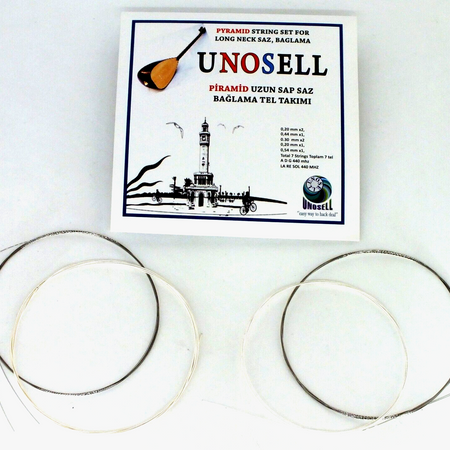 Pyramid  String Set For Long Neck Saz  0.20 mm