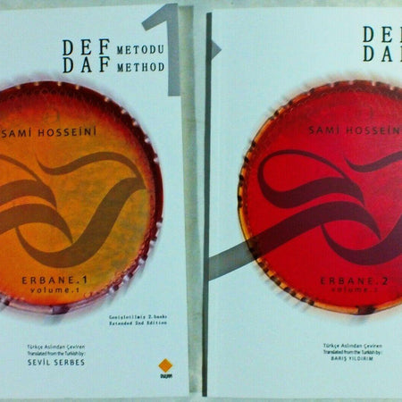 Daf Def  Metodu Method For Daf In Turkish - English  2 Books - Unosell Muzik Enstrumanlari