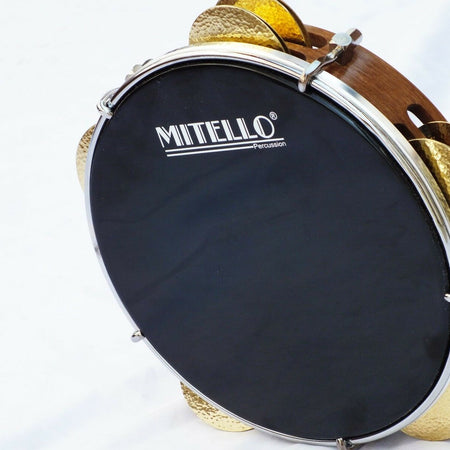 Tef Tambourine Riq Marine W / Punched Cymbals