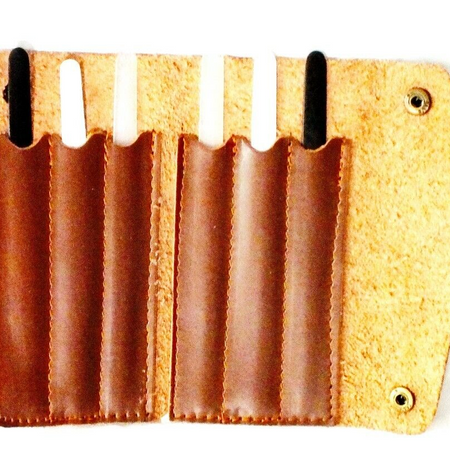 Genuine Leather Wallet With Picks for Oud