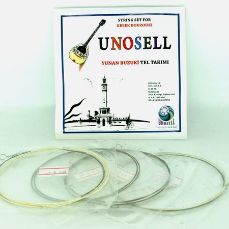 String Set For Greek String Instrument Bouzouki