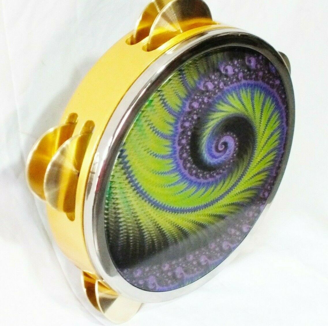 Tef Tambourine Riq Marine W / Cymbals