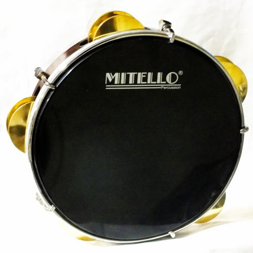 Riq Tef Tambourine Marine W / Cymbals cf1