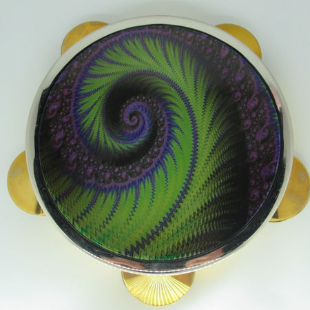 Tef Tambourine Riq Marine W / Cymbals