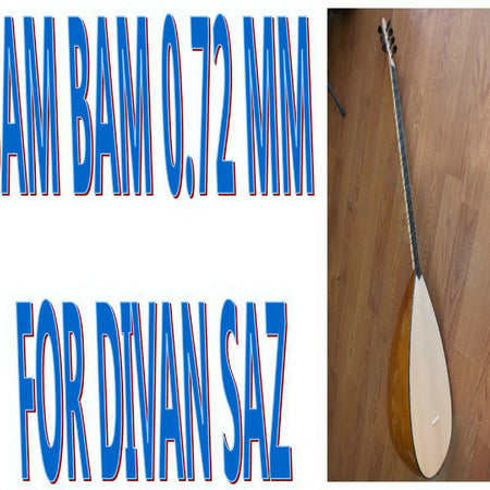 3 X 0.72 Mm Bam Strings For Divan Saz