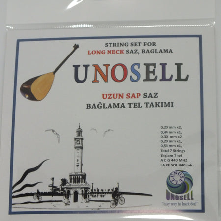 String Set For Turkish String Instrument Long Neck Saz  0.20mm