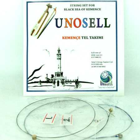 String Set For Turkish String Instrument  The Kemence Of The Black Sea
