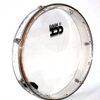 Plexie Glass Clear Frame Drum Bendir Percussion  with Light