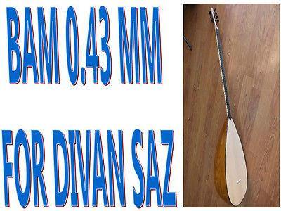 DVN: 3 x 0.43 MM BAM STRINGS FOR   DIVAN SAZ - unosell music instruments