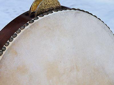 UNOSELL ::  35 x 6 cm FRAME DRUM DAF  WITH CYMBALS NEW !!!!!!!!!! - unosell music instruments