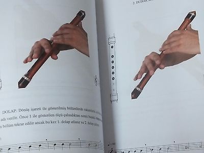 THE METHOD OF THE SHEPHERD' S PIPE  DILSIZ KAVAL METODU IN ENGLISH W/ DVD NEW - unosell music instruments