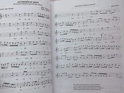 16 TURKISH CLASSICAL MUSIC  LYRIC COMPOSITION OF   BOOKS BY ZEKI YILMAZ  NEW !!! - unosell music instruments