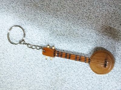 TURKISH WOODEN HAND MADE KEYCHAIN CUMBUS ANAHTARLIK NEW ! - unosell music instruments