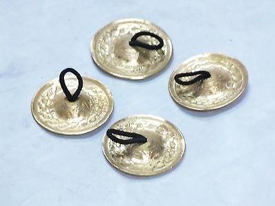 CYMBALS BRASS ZILLS   1.8"  BELLY DANCE FINGER NEW !!!!!!!!!!!!!!!!!!!!!!!!!!!!! - unosell music instruments