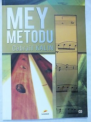 MEY METHOD MEY METODU BY CEBRAIL KALIN FOR TURKISH STRING INSTRUMENT WITH CD NEW - unosell music instruments