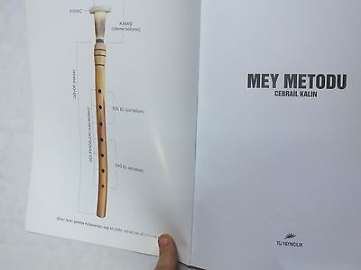 MEY METHOD MEY METODU BY CEBRAIL KALIN FOR TURKISH STRING INSTRUMENT WITH CD NEW - unosell music instruments